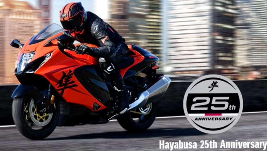 Suzuki Hayabusa Edisi Spesial 25 Tahun Rilis! Sang Moge Bongsor Dapat Warna Khusus