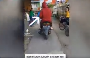 Viral Ojol di Bandung Terima Pesanan Kubur Janin Hasil Aborsi