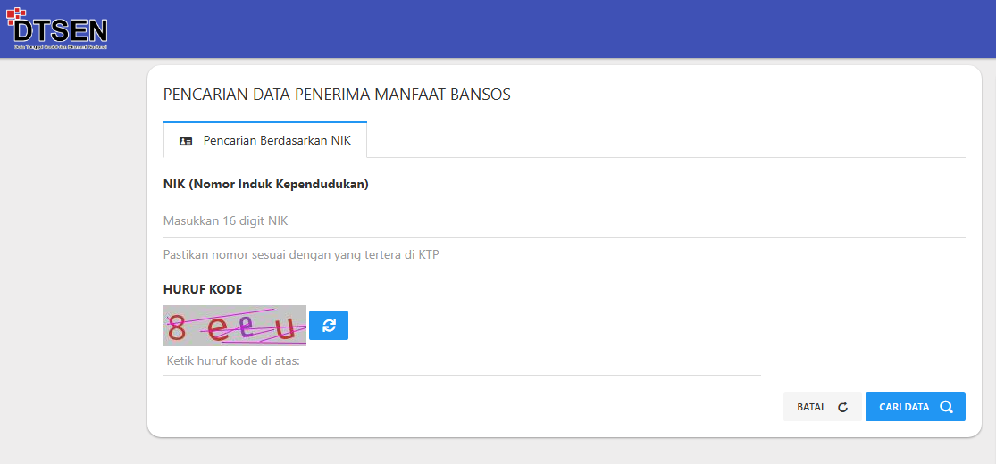 Cara Cek Desil Bansos 2026 Online Lewat Link Cek Bansos Pakai NIK KTP