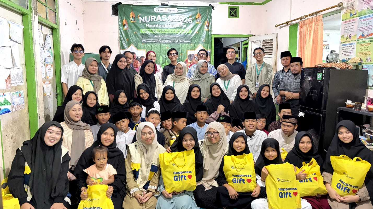 Lewat NURASA 2026, Inovasi Muda dan Sharing Happiness Hadirkan Kebersamaan Ramadan untuk Anak Yatim