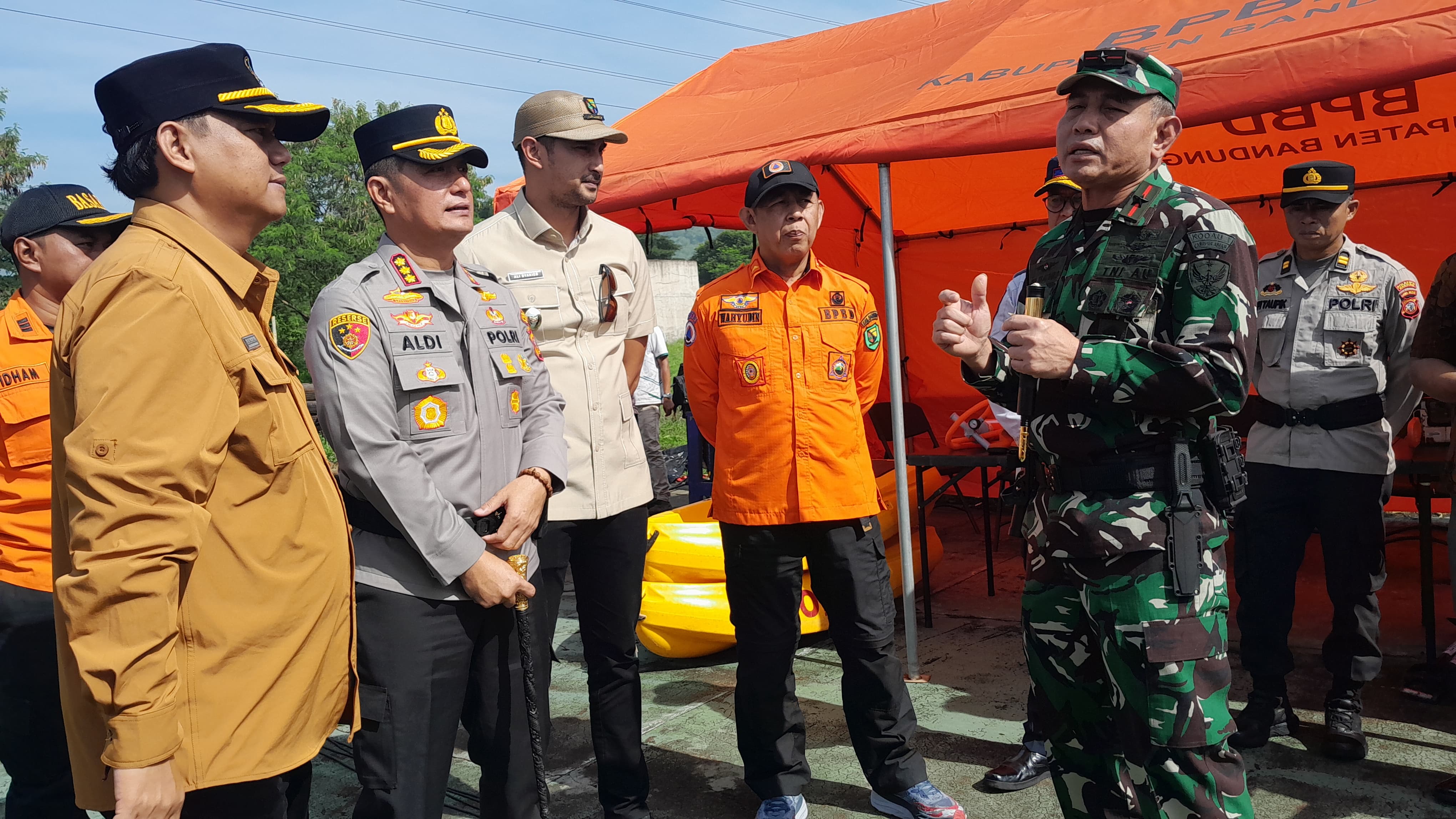 Wabup Bandung Ali Syakieb: Penanganan Bencana Alam Harus Dilakukan Secara Pentahelix 