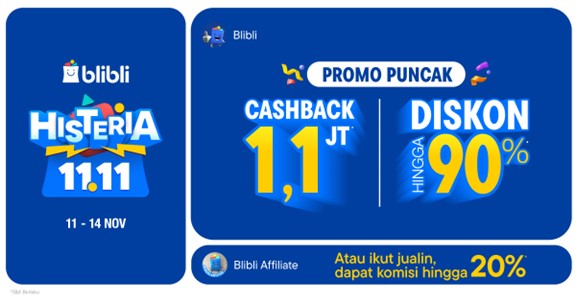 Motor Listrik: Kendaraan Masa Depan di Promo 11.11 Blibli   