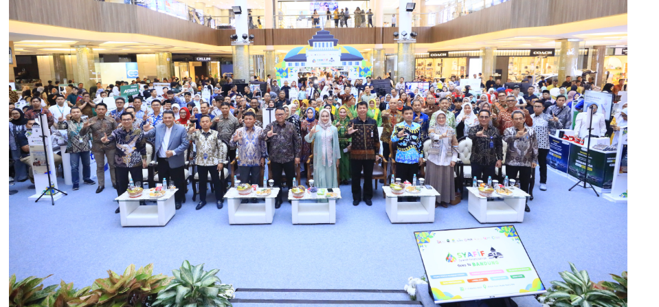 OJK PERKUAT INKLUSI KEUANGAN SYARIAH MELALUI SYARIAH FINANCIAL FAIR (SYAFIF) GOES TO BANDUNG