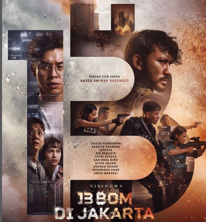 Tanggal Rilis dan Sinopsis Film 13 Bom di Jakarta, yang Katanya Film Aksi Terbesar Indonesia Tahun Ini