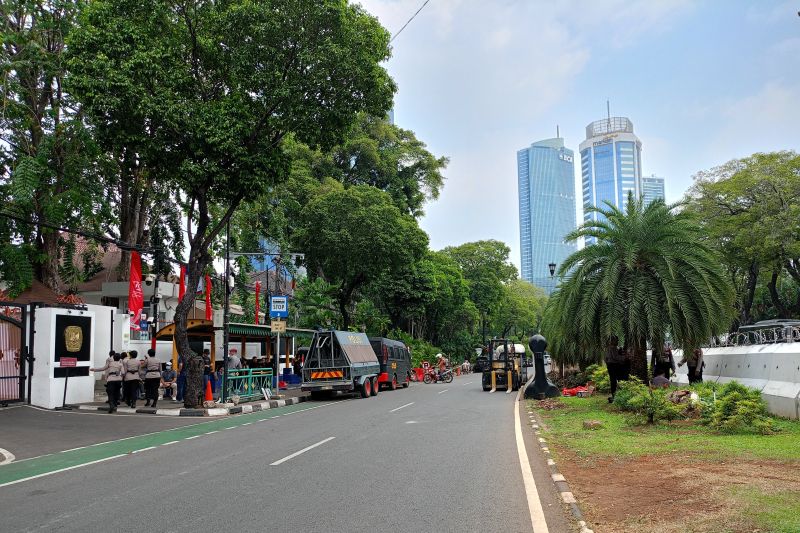 Antisipasi Aksi di Depan KPU RI Hari Ini, Jalan Imam Bonjol di Menteng Ditutup