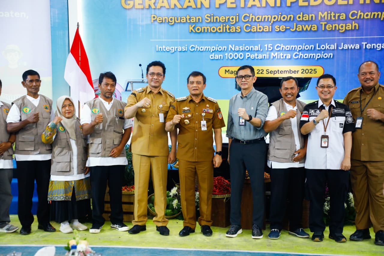 Harga Cabai di Jateng Masih Terkendali, Ahmad Luthfi Apresiasi Para Petani