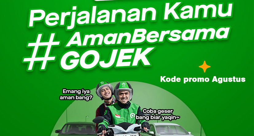 22 Kode Promo Gojek, GoRide, GoCar, GoSend, dan GoFood Hari Ini Agustus 2024