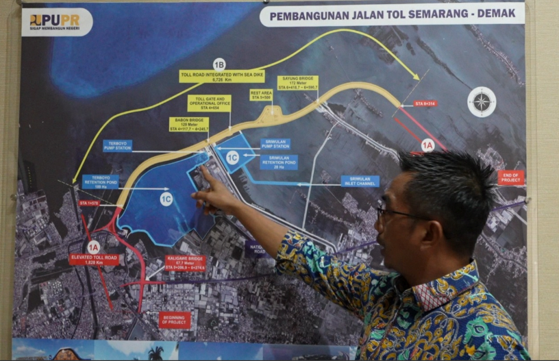 Diresmikan 2027, Tol Semarang-Demak Seksi 1 Senilai Rp10,9 Triliun Siap Tangkal Rob dan Banjir