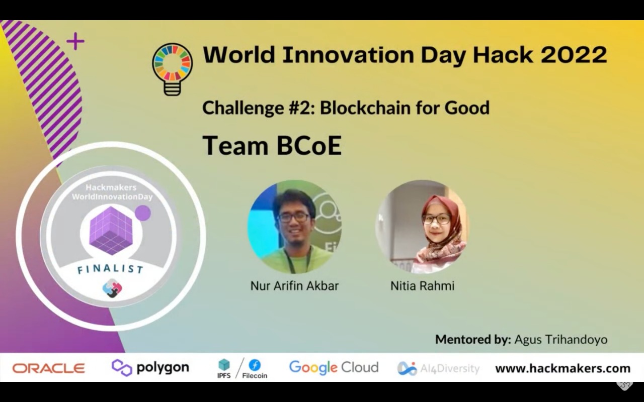 Dua Digital Talent BRI Berprestasi di Ajang UN World Innovation Day Hack 2022