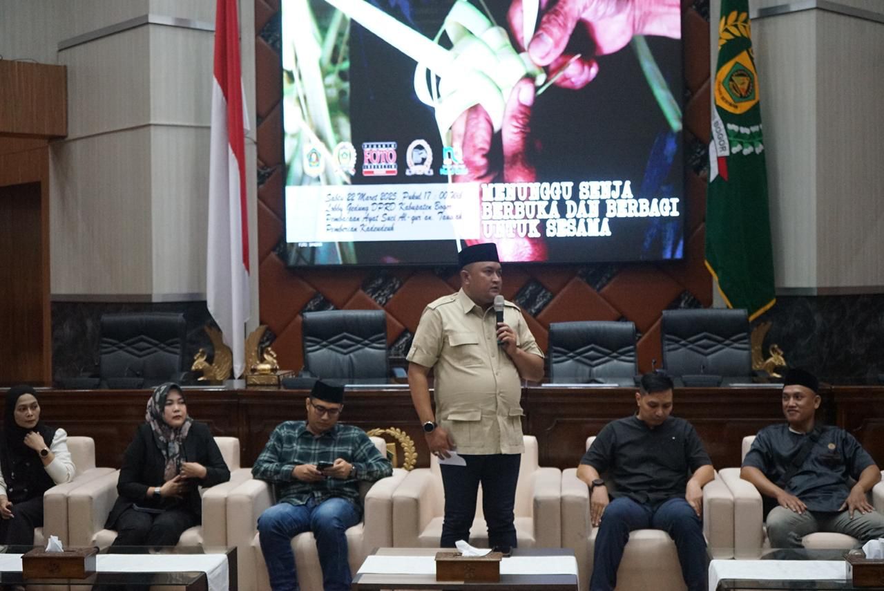 Pokwan DPRD Bersama PFI Bogor Gelar Buka Bersama dengan Yayasan Sahabat Tunanetra Nurul Qolbi