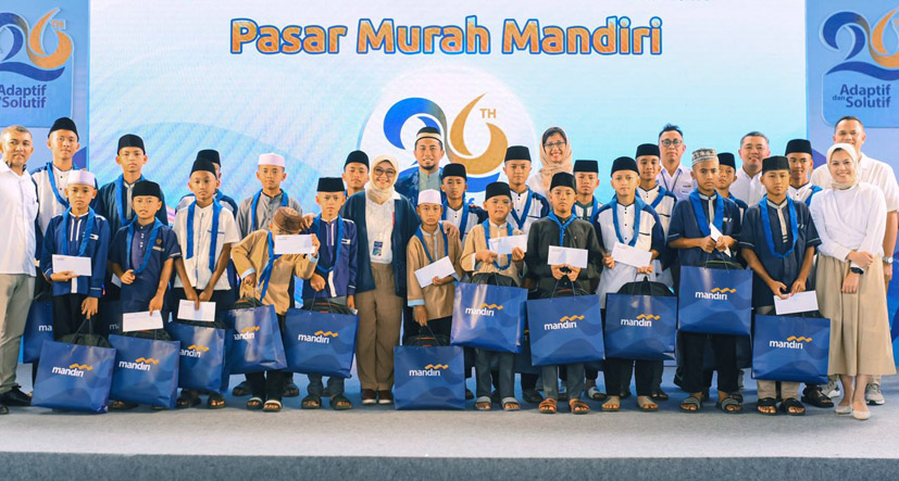 Semarakkan HUT ke-26, Bank Mandiri Region VI/Jawa 1 Gelar Pasar Murah di 30 lokasi di Jawa Barat