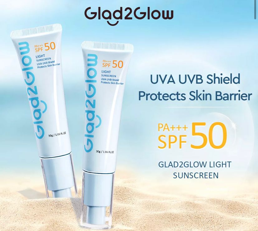 Glad2Glow Ultra Light Sunscreen Gel: Sunscreen Sekaligus Moisturizer Mengandung 5x Ceramide? Simak Ulasannya!