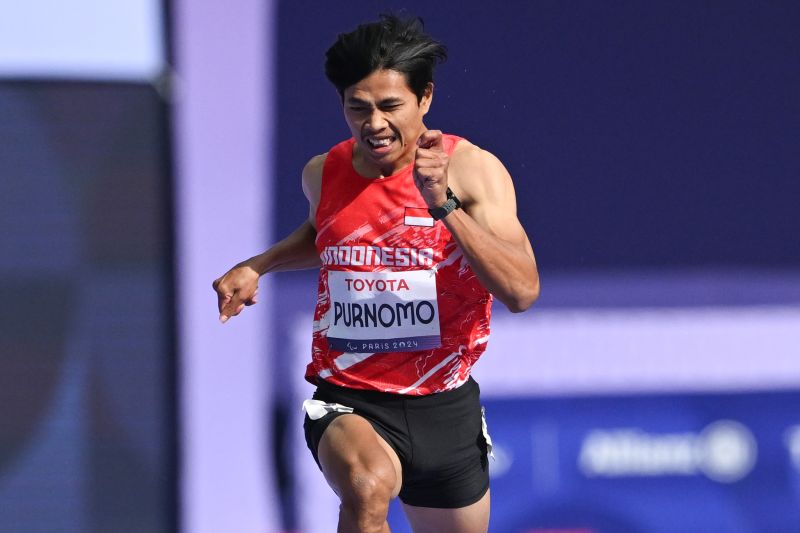 Saptoyogo Kembali Pecahkan Rekor Pribadi Pada Final 200 M T376