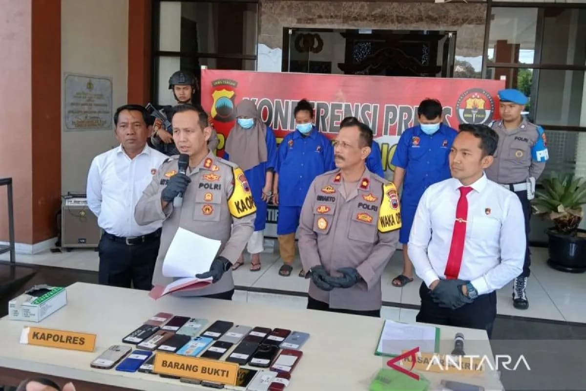 Polres Temanggung Ringkus Komplotan Pencopet Asal Cirebon