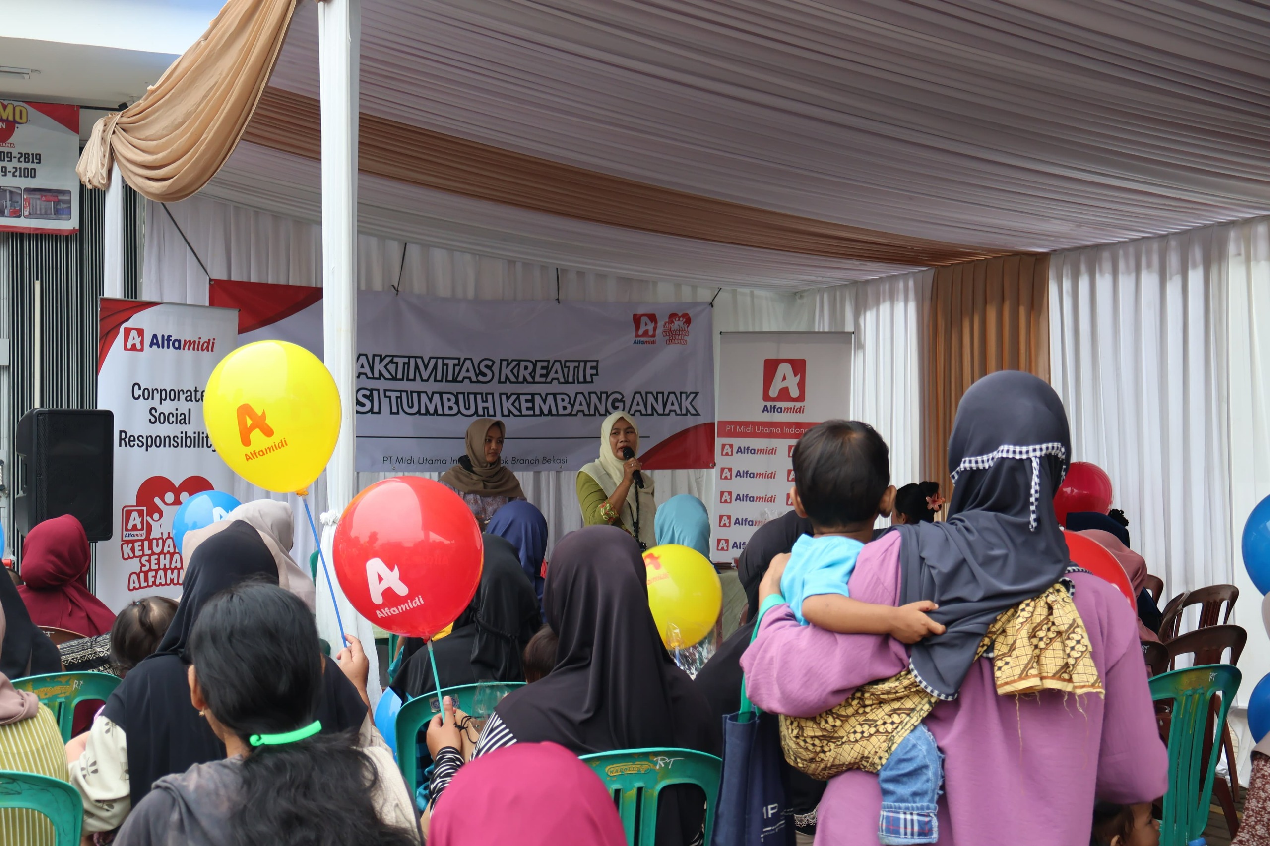 Alfamidi Cabang Bekasi Dorong Orang Tua di Bogor Dukung Tumbuh Kembang Anak