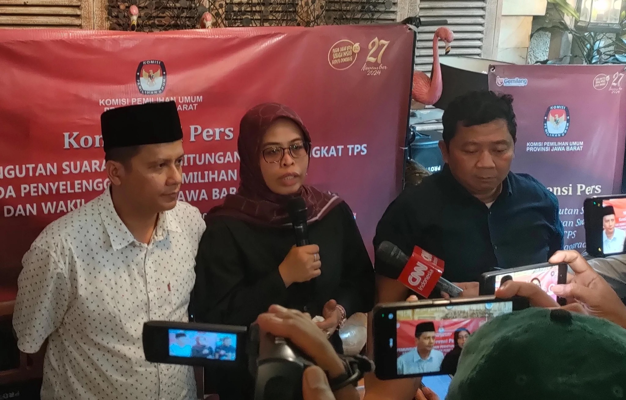 KPU Jabar Segera Tunjuk Plt Ketua Usai Pemberhentian Ummi Wahyuni   