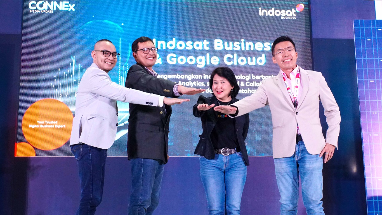 Indosat Ooredoo Hutchison dan Google Cloud Bersama Kembangkan Inovasi Solusi Digital