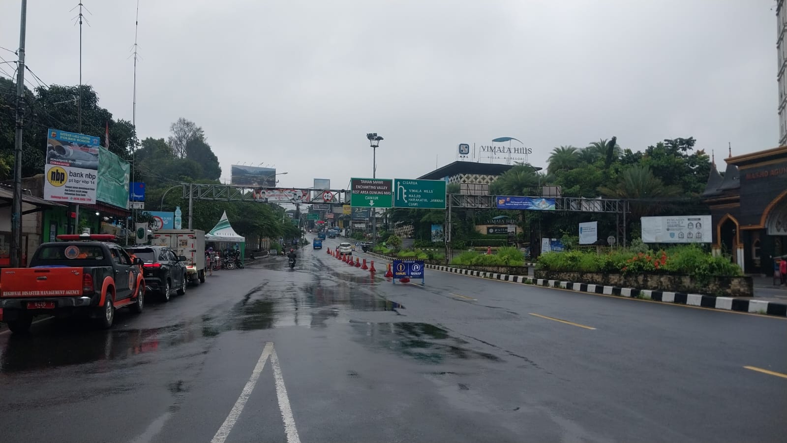 Jalur Puncak Bogor Lenggang, Polisi Prediksi Puncak Arus Balik Siang Ini 