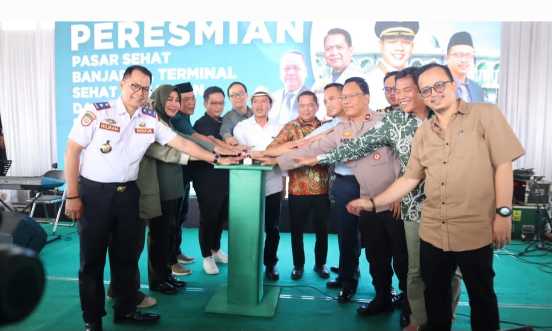 Alhamdulillah! Bupati Bandung Resmikan Pasar Sehat Banjaran, Terminal dan Masjid Al-Madinah