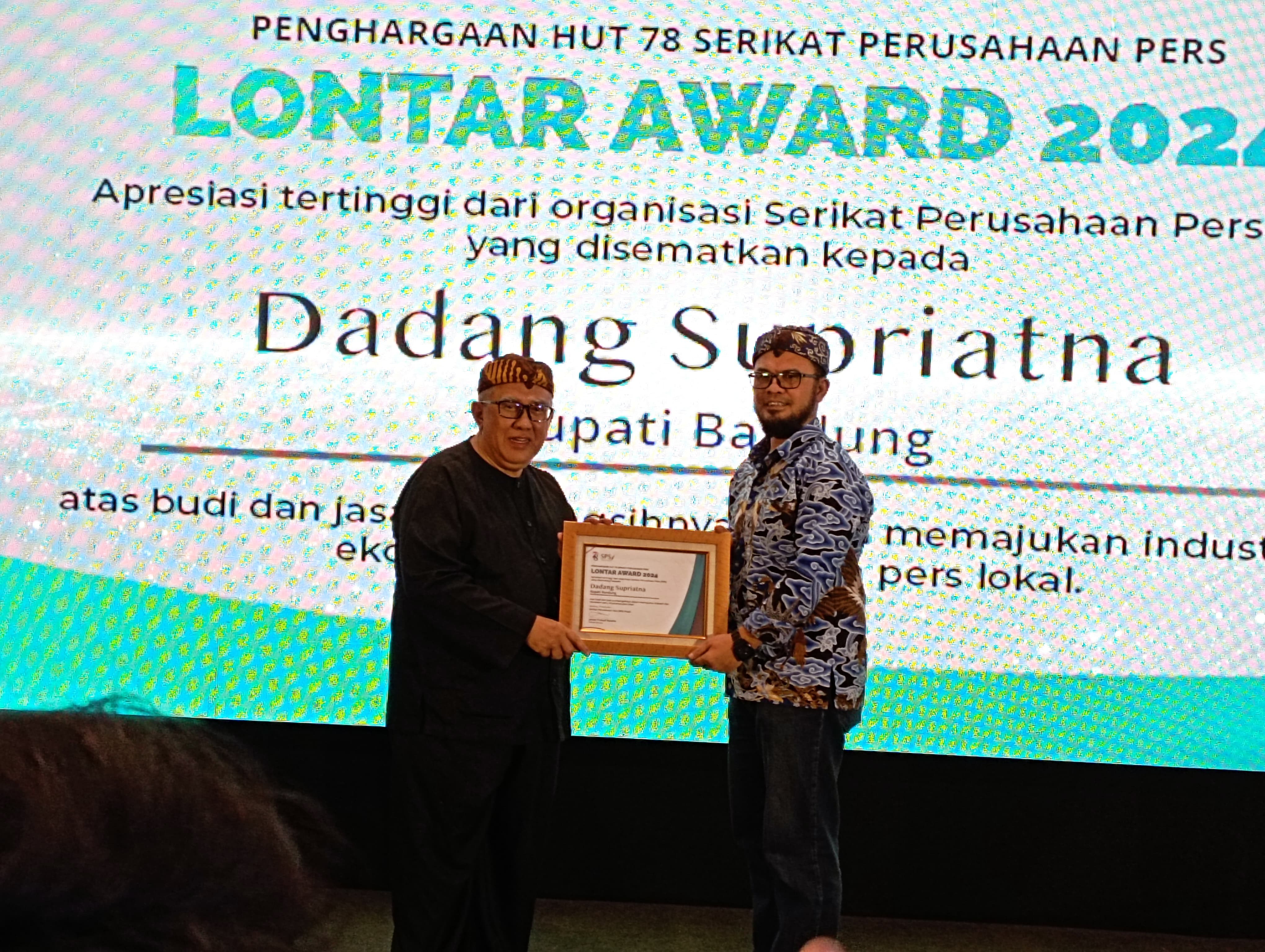 SPS Gelar Awarding 2024, Wujud Apresiasi kepada Media dan Kepala Daerah 