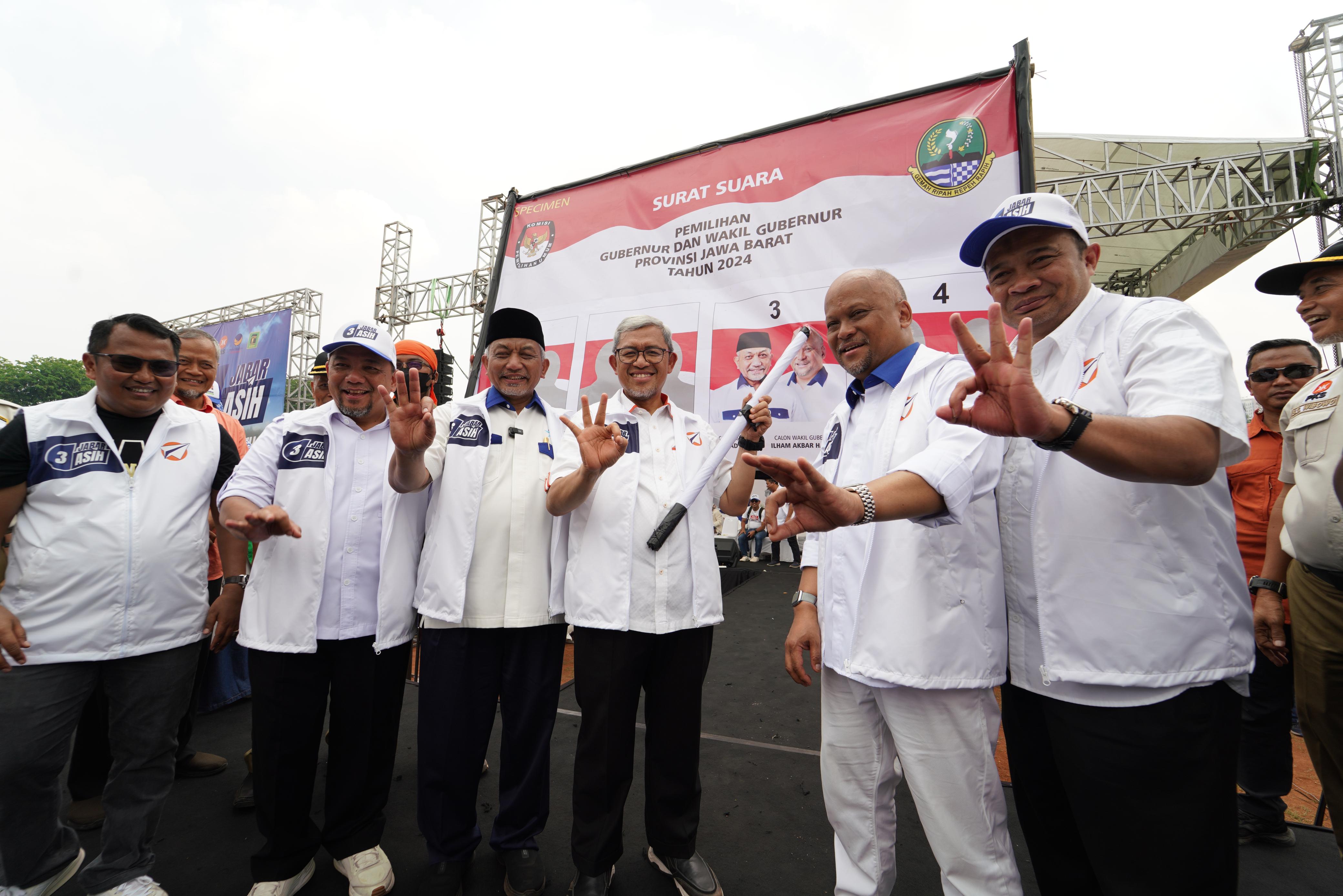 ASIH Siap Wujudkan 3 Juta Lapangan Kerja di Jabar, Komitmen ASIH, Ciptakan 3 Juta Lapangan Kerja   