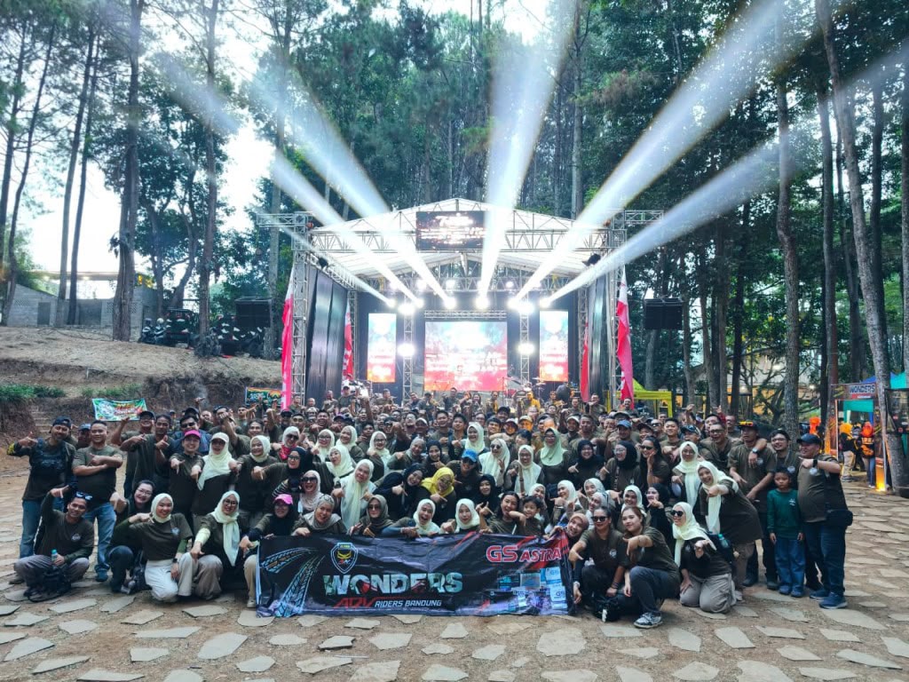 ADV Riders Bandung Rayakan 7 Tahun Kebersamaan Lewat “7 Wonders”