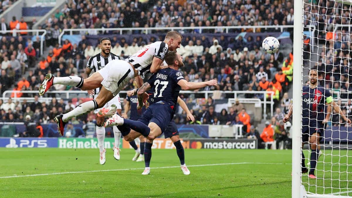 Newcastle Ukir Rekor Baru di Liga Champions usai Rujak PSG dengan Skor 4-1