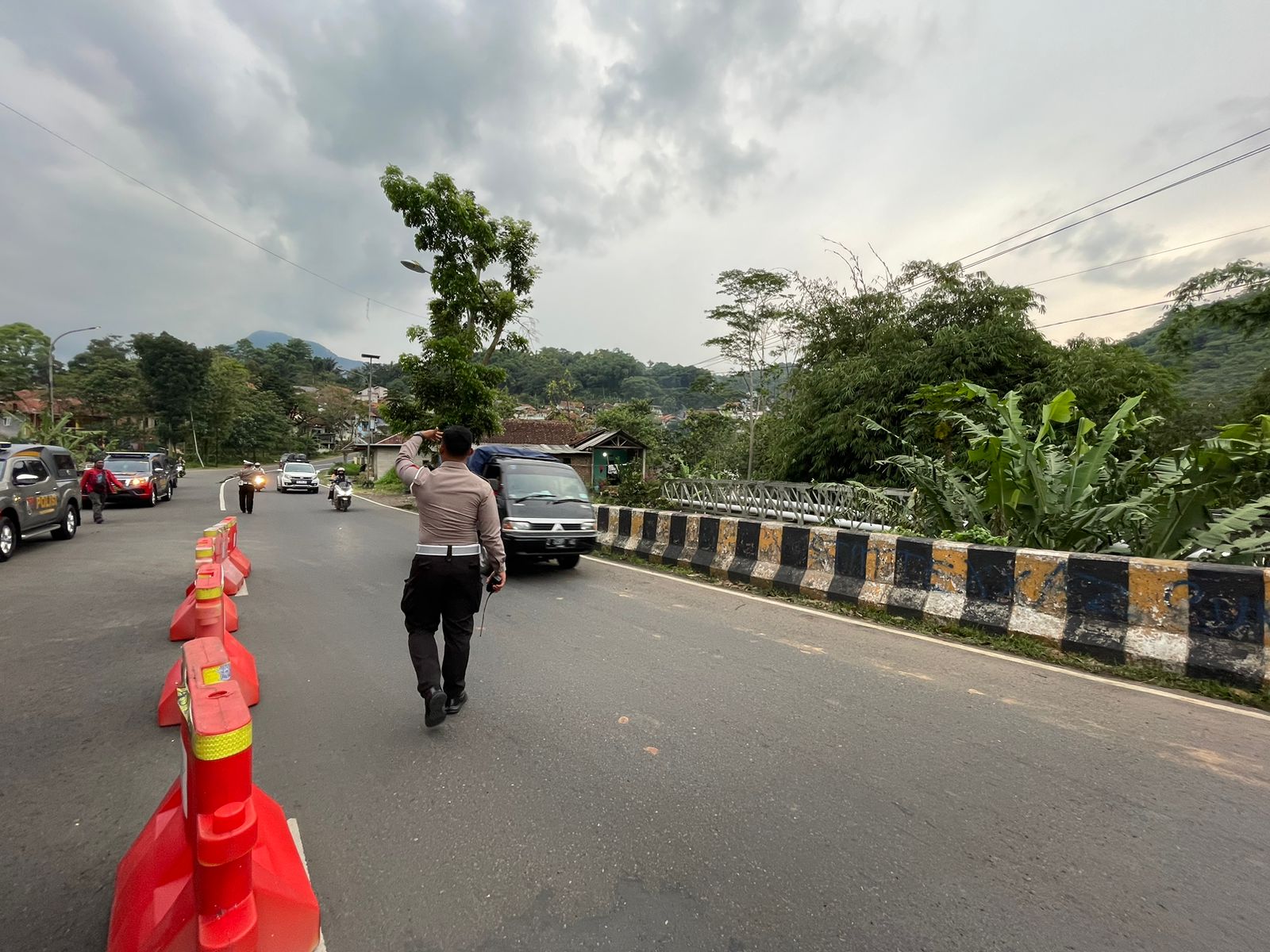 H-8, Kepadatan Jalur Mudik di Cileunyi Masih Normal