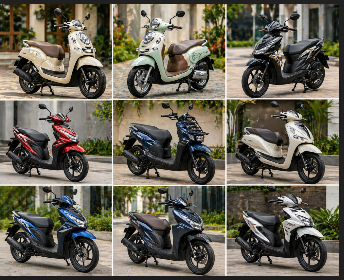 9 Motor Matic Terbaik untuk Wanita, Ringan dan Stylish