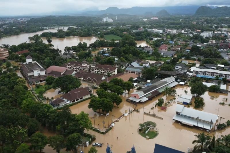 Banjir Menghantam Thailand, Sembilan Tewas dan Ratusan Ribu Orang Terdampak