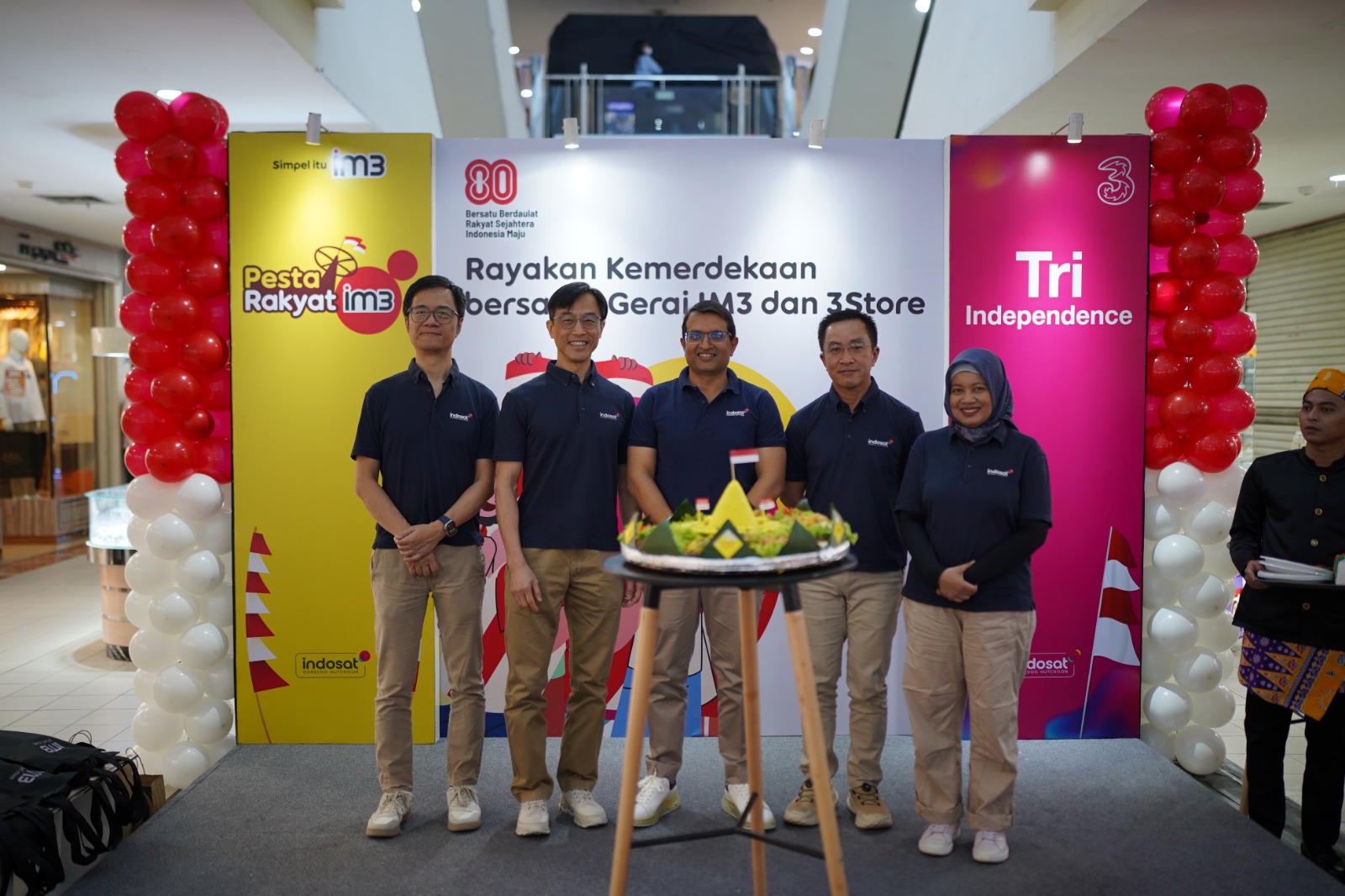 Indosat Rayakan HUT RI ke-80, Serentak di Gerai IM3 dan 3Store di Jabodetabek, Banten Hingga Jabar