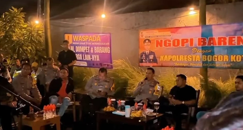 Kapolresta Bogor Berantas 9 Preman Saat Pastikan Keamanan Pasar Tumpah 24 Jam