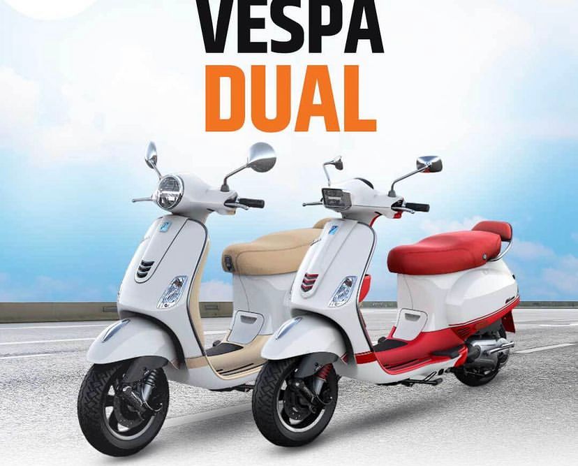 Vespa Tapi Seharga Honda BeAt? Vespa Dual ini Akan Rilis di Indonesia dengan Desain Stylish Mesin 125cc