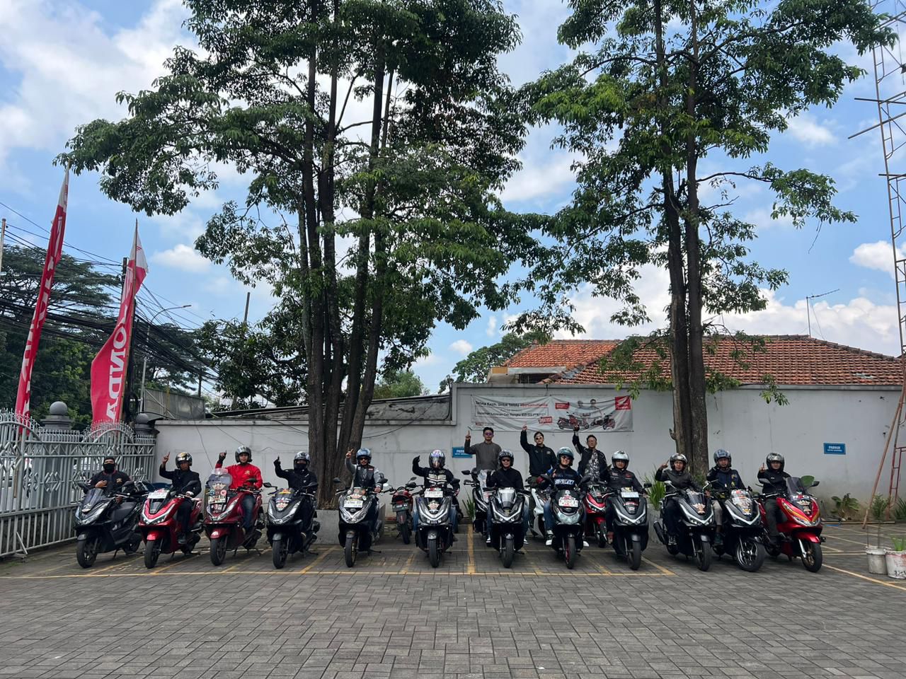 NGASAB with Honda PCX160, DAM Hadirkan Momen Kebersamaan yang Berkelas di Bandung