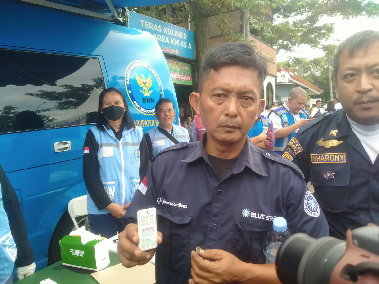 Sopir Bus Pariwisata Tolak Tes Urin Saat Ramp Chek di Tol Jagorawi 