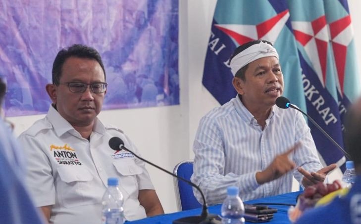 Dedi Mulyadi Kunjungi DPD Demokrat Jawa Barat untuk Diskusikan Pilkada 2024