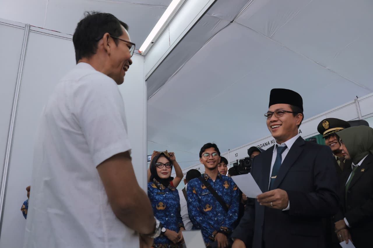 Pemkab Bandung Gandeng 37 Perusahaan dan Tiga Lembaga Pelatihan Kerja di Job Fair Spirit Bedas 2025
