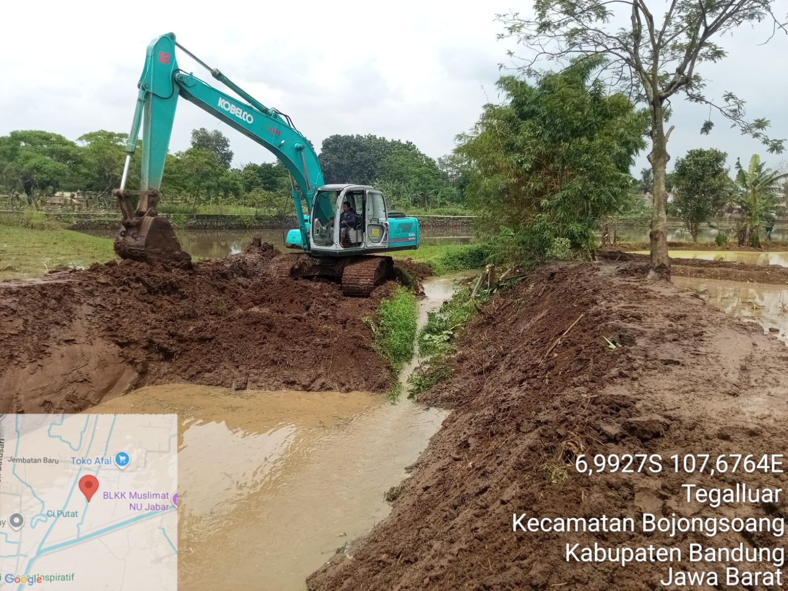 Progres Normalisasi Sungai Ciputat Capai 30 Persen, Bupati Bandung: Pentahelix Jadi Solusi Banjir Tegalluar