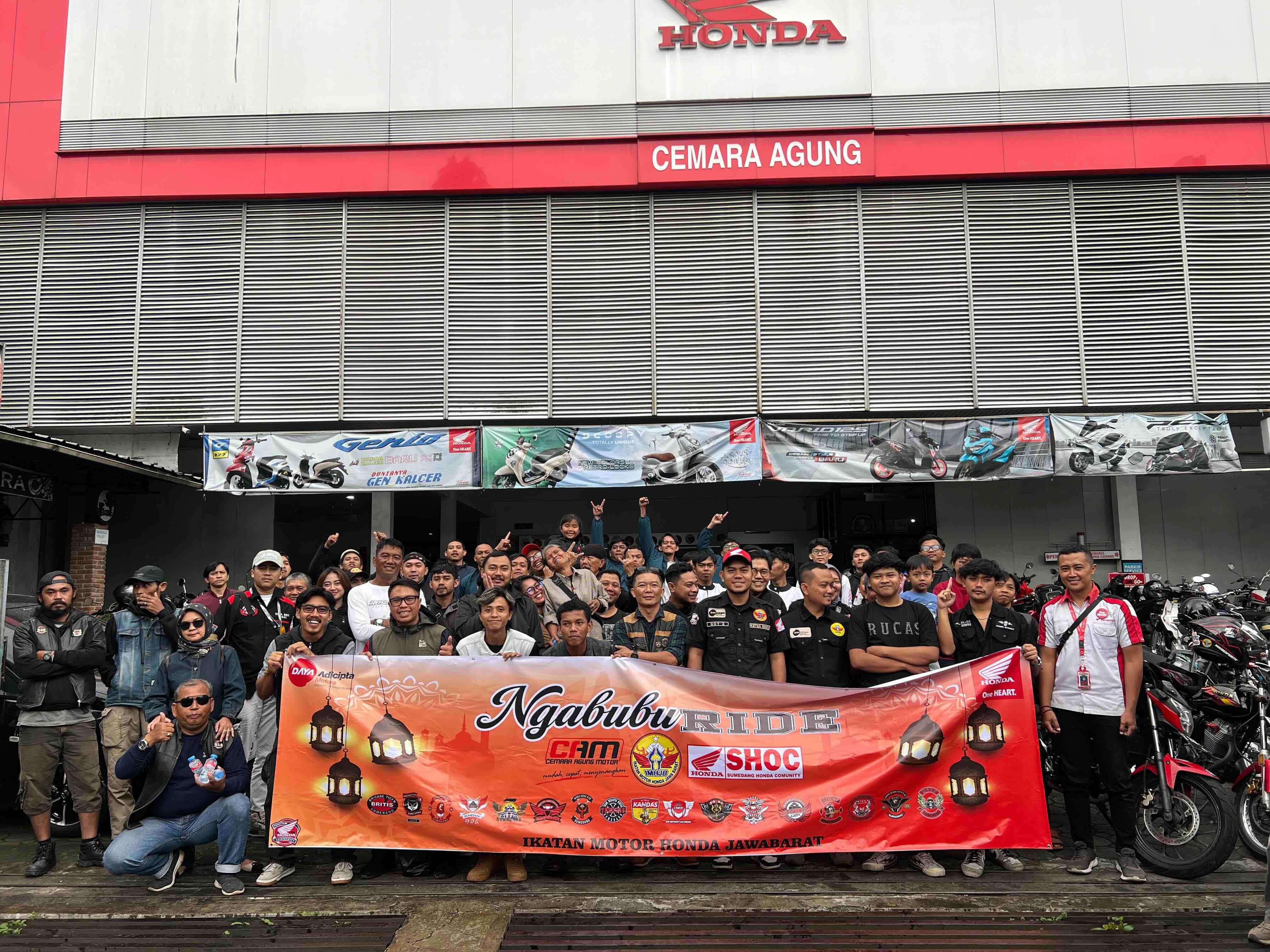 NgabubuRIDE Ramadhan Bersama Sumedang Honda Community (SHOC)   