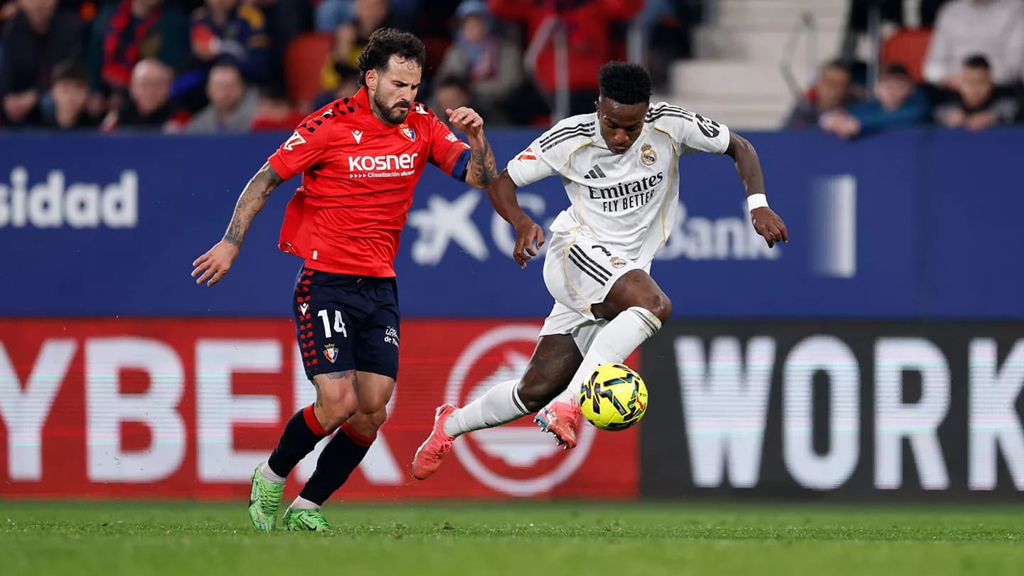 Hasil Osasuna vs Real Madrid: Los Blancos Beri 'Karpet Merah' ke Barcelona