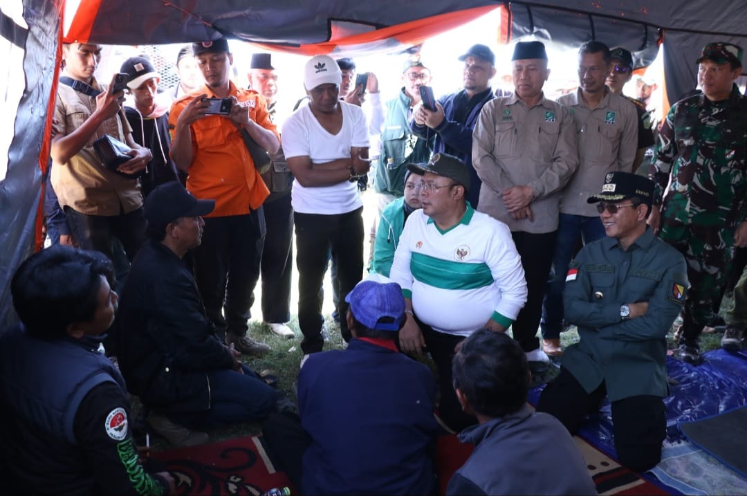 Gercep Tangani Gempa Kertasari, Langkah Bupati Bandung Diapresiasi Anggota DPR RI