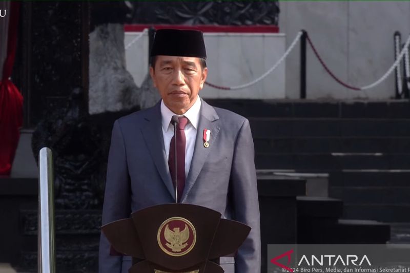 Presiden Jokowi Pimpin Upacara Peringatan Hari Kesaktian Pancasila 2024 di Monumen Lubang Buaya