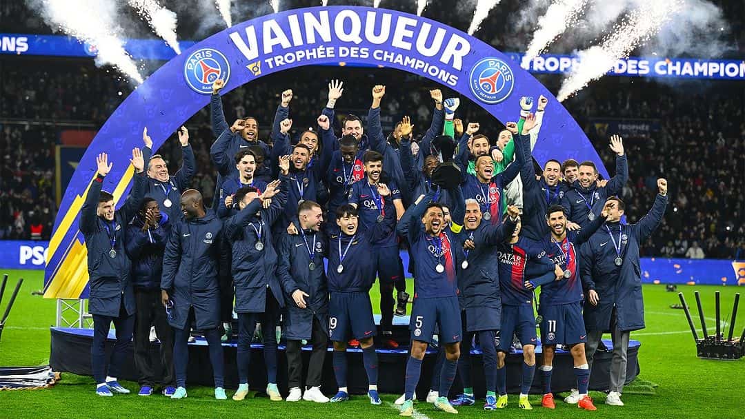 PSG Kalahkan Toulouse untuk Juara Piala Super Prancis, Jadi Trofi Ke-12