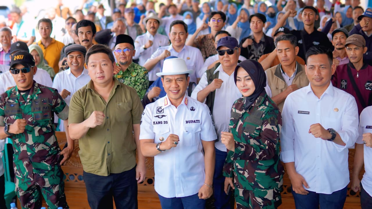 Desa Lengkong Jadi Contoh Pengelolaan Sampah Ramah Lingkungan dengan Incinerator 