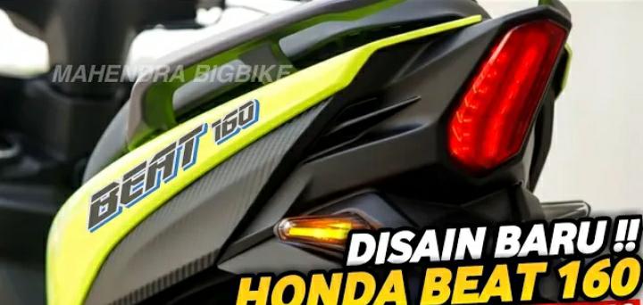 Motor Matic Terbaru! Honda BeAt 160, Dilengkapi mesin 160cc dengan teknologi eSP, Berkendara dengan Nyaman!