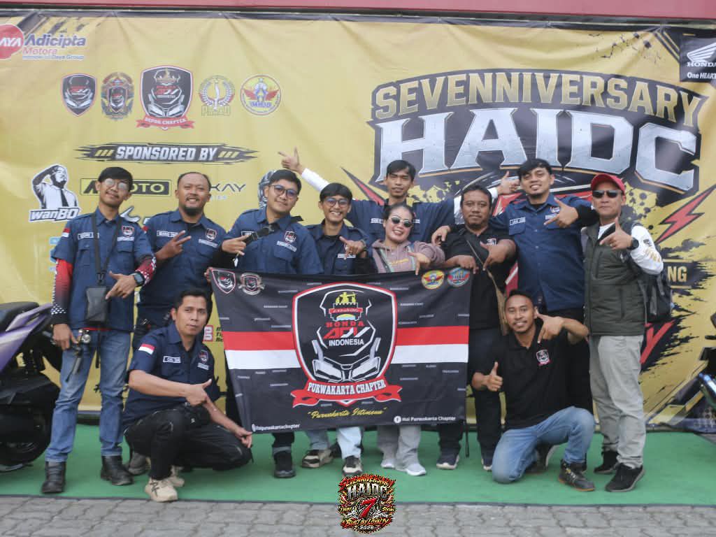 Honda ADV Indonesia Depok Chapter Rayakan 7th Anniversary: 7 Years Strong, Built by Loyalty