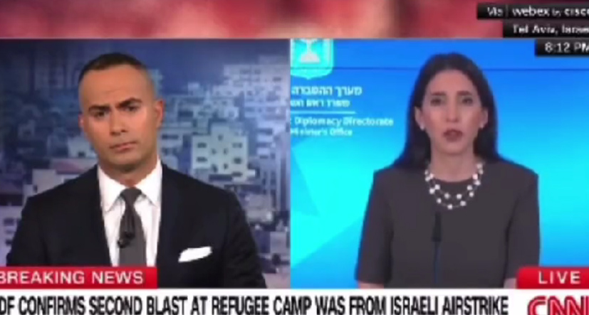 Reporter CNN Viral Keceplosan Sebut Tentara Israel Targetkan Warga Sipil di Gaza Palestina
