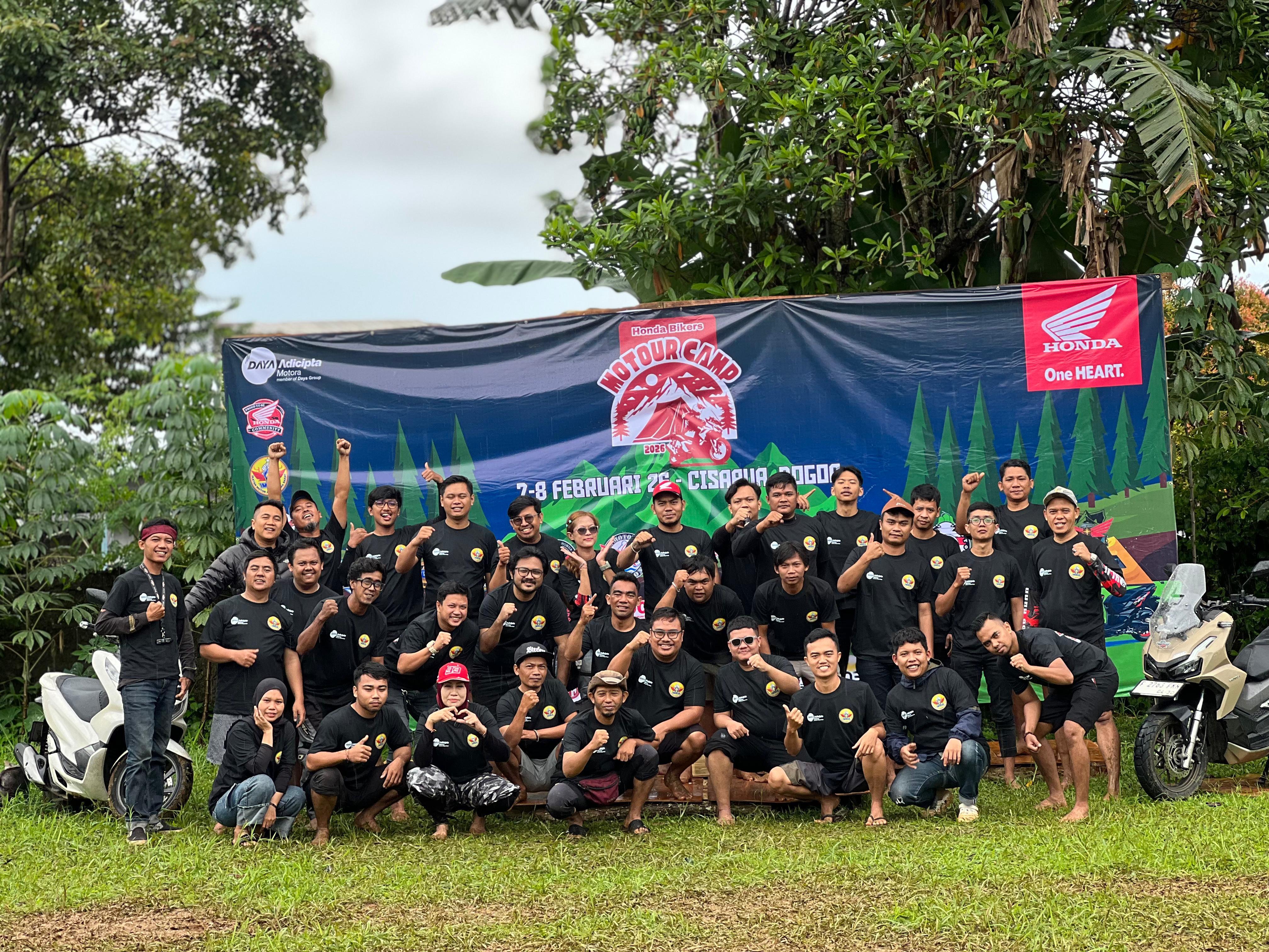 Honda Bikers Motour Camp 2026 Pererat Kebersamaan Komunitas Honda Jawa Barat