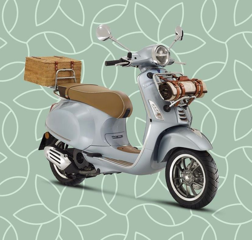 Vespa Picnic: Dengan Desain Unik ada Keranjangnya Cocok Untuk Picnic Date Bareng Pacar