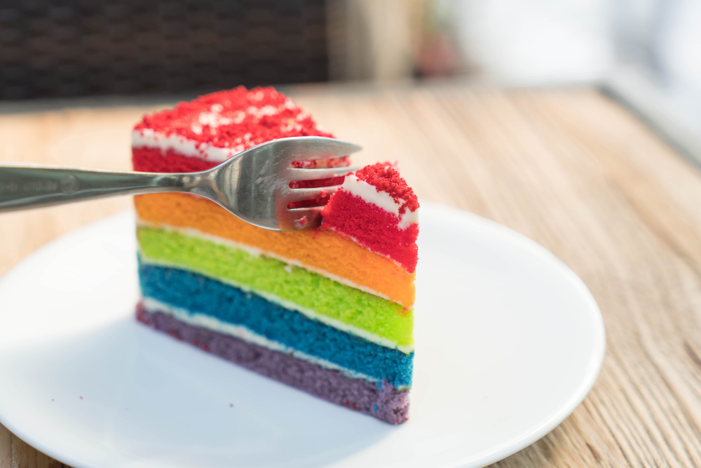 Resep Rainbow Cake Cantik yang Menggugah Selera